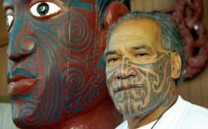 maori tattoo face design