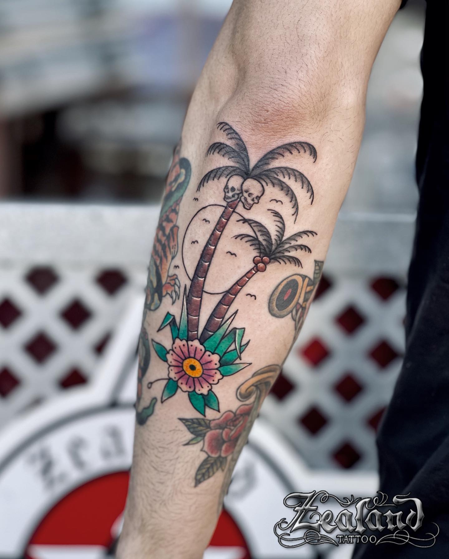Traditional Tropical Tattoos  Cloak and Dagger Tattoo London